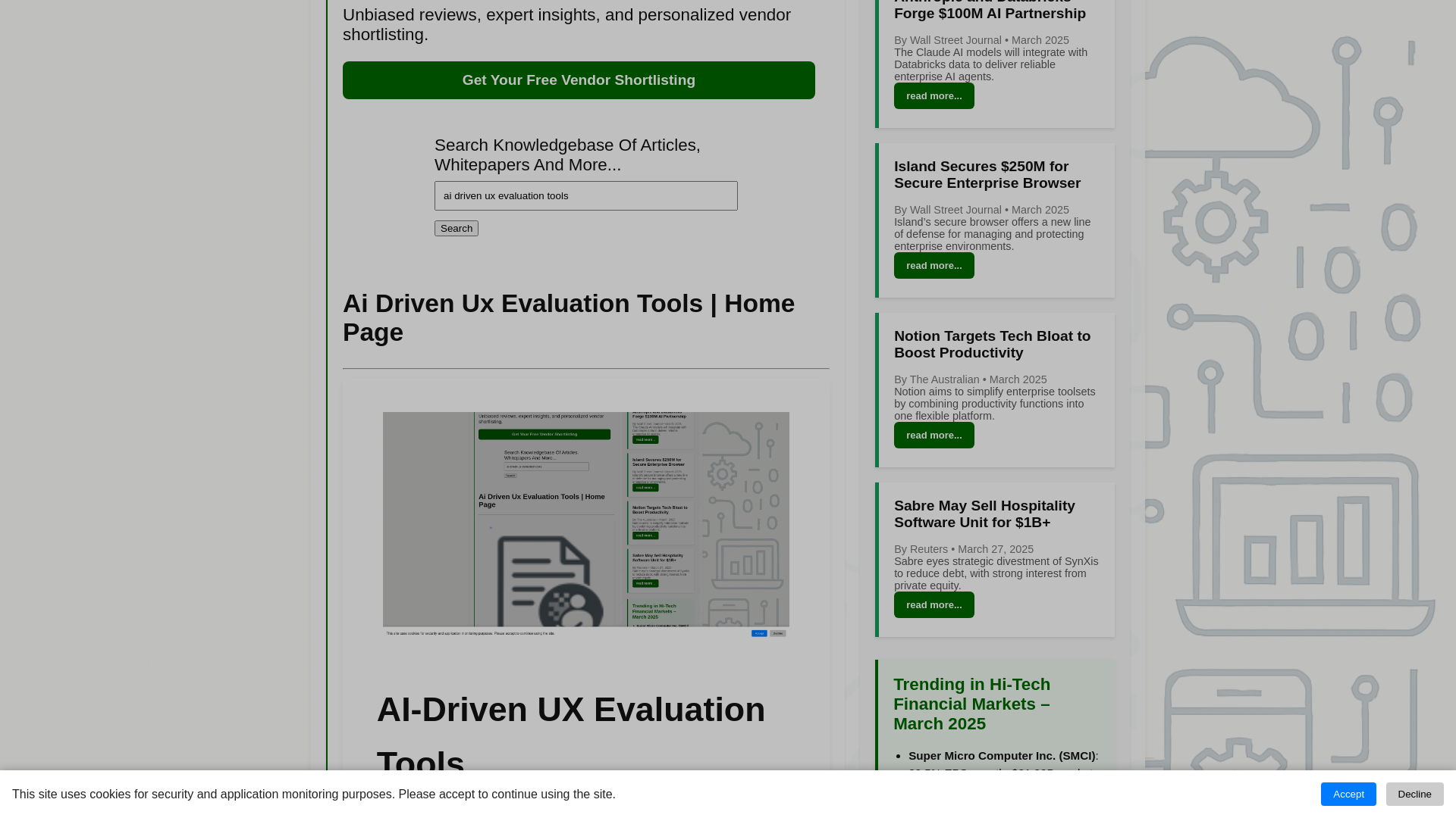 Image 5 for enterprise software evaluation