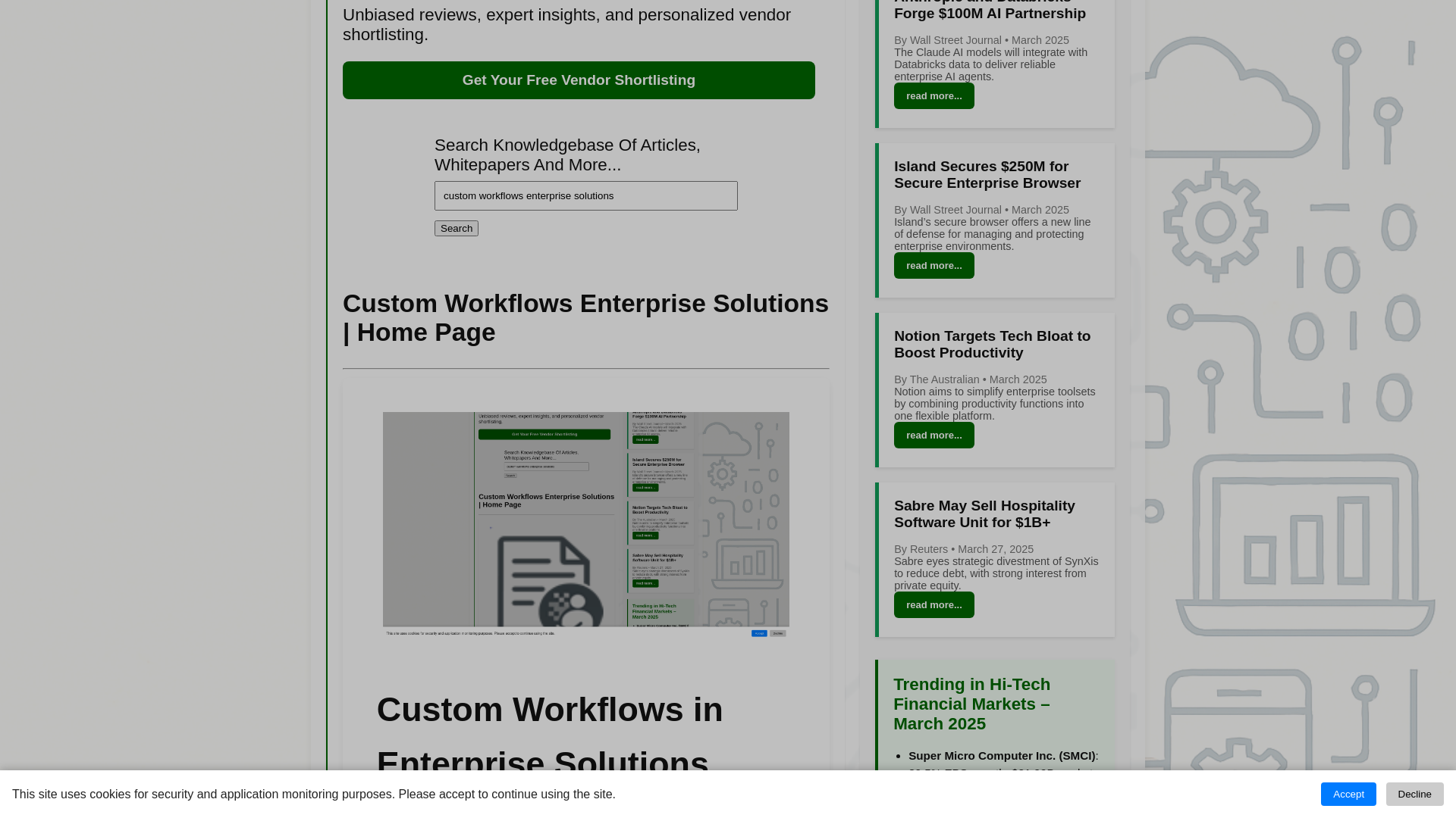Image 9 for selecting tools workflow automation