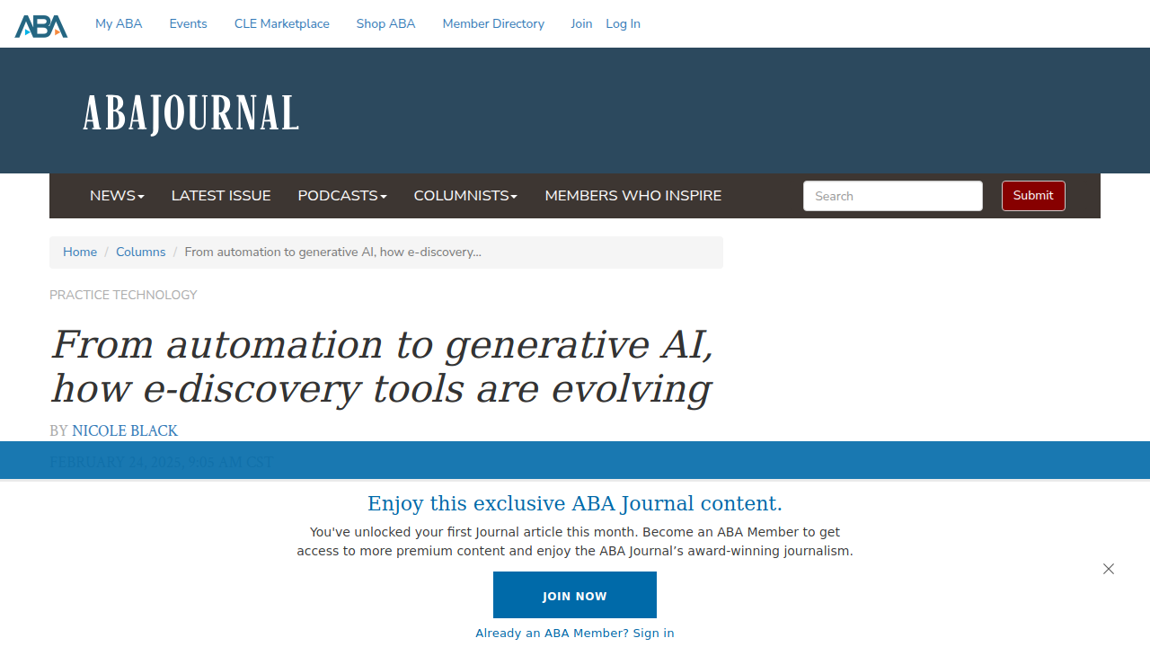 From automation to generative AI, how e-discovery tools are …