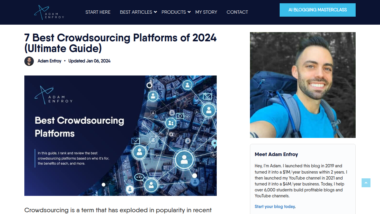 7 Best Crowdsourcing Platforms of 2024 (Ultimate Guide) - Adam …