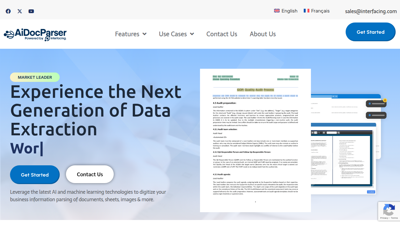 AI Powered Content & Document Parser | AiDocParser