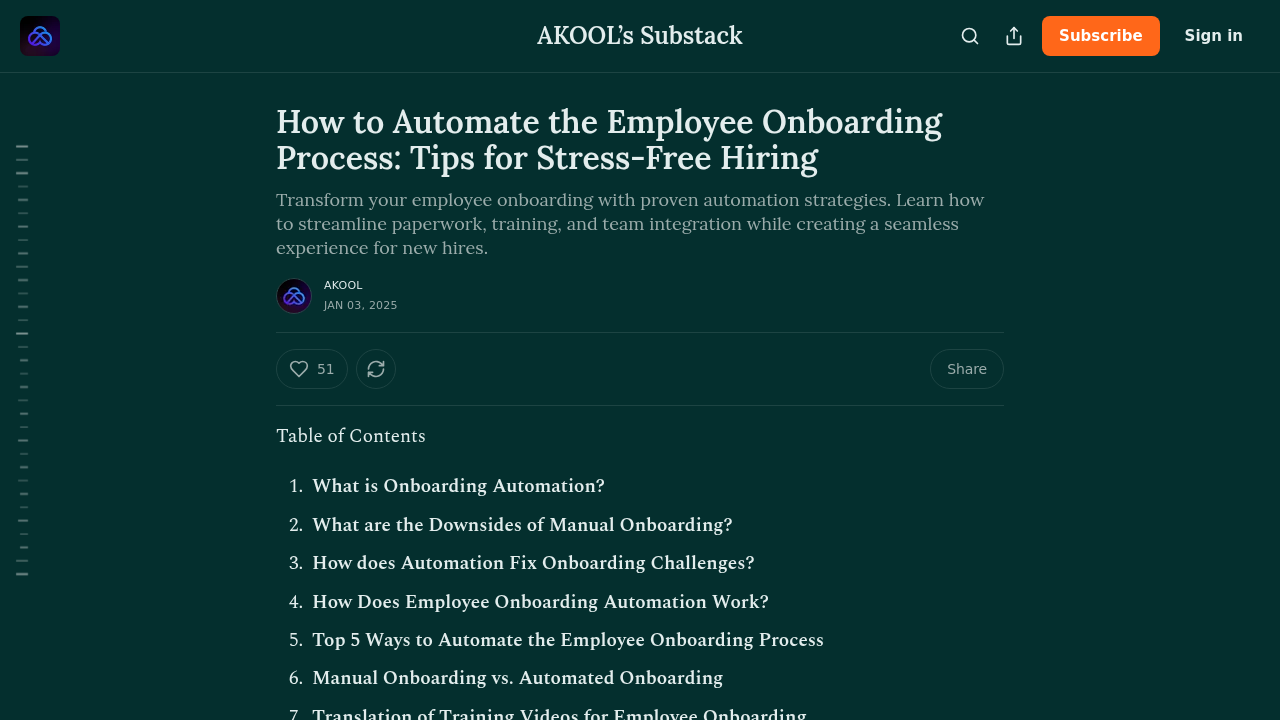 How to Automate the Employee Onboarding Process: Tips for …