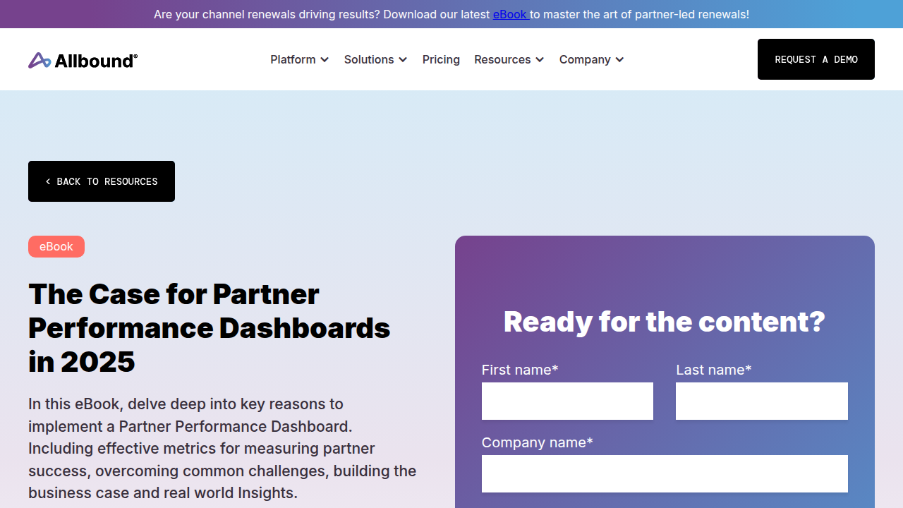 The Case for Partner Performance Dashboards in 2025
