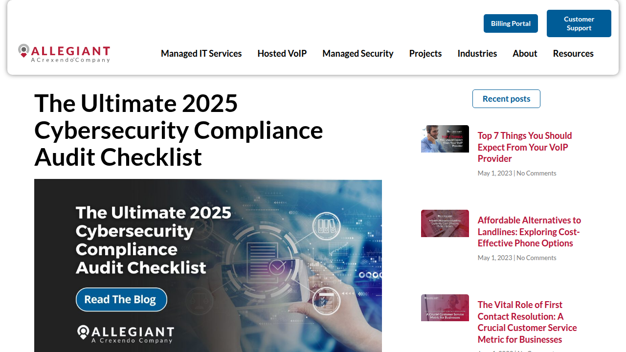 The Ultimate 2025 Cybersecurity Compliance Audit Checklist