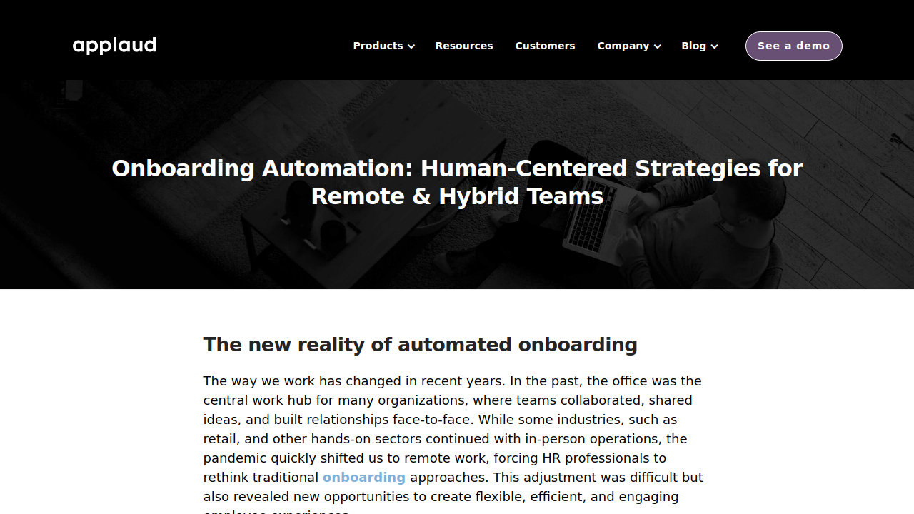Onboarding Automation: Human-Centered Strategies for Remote …