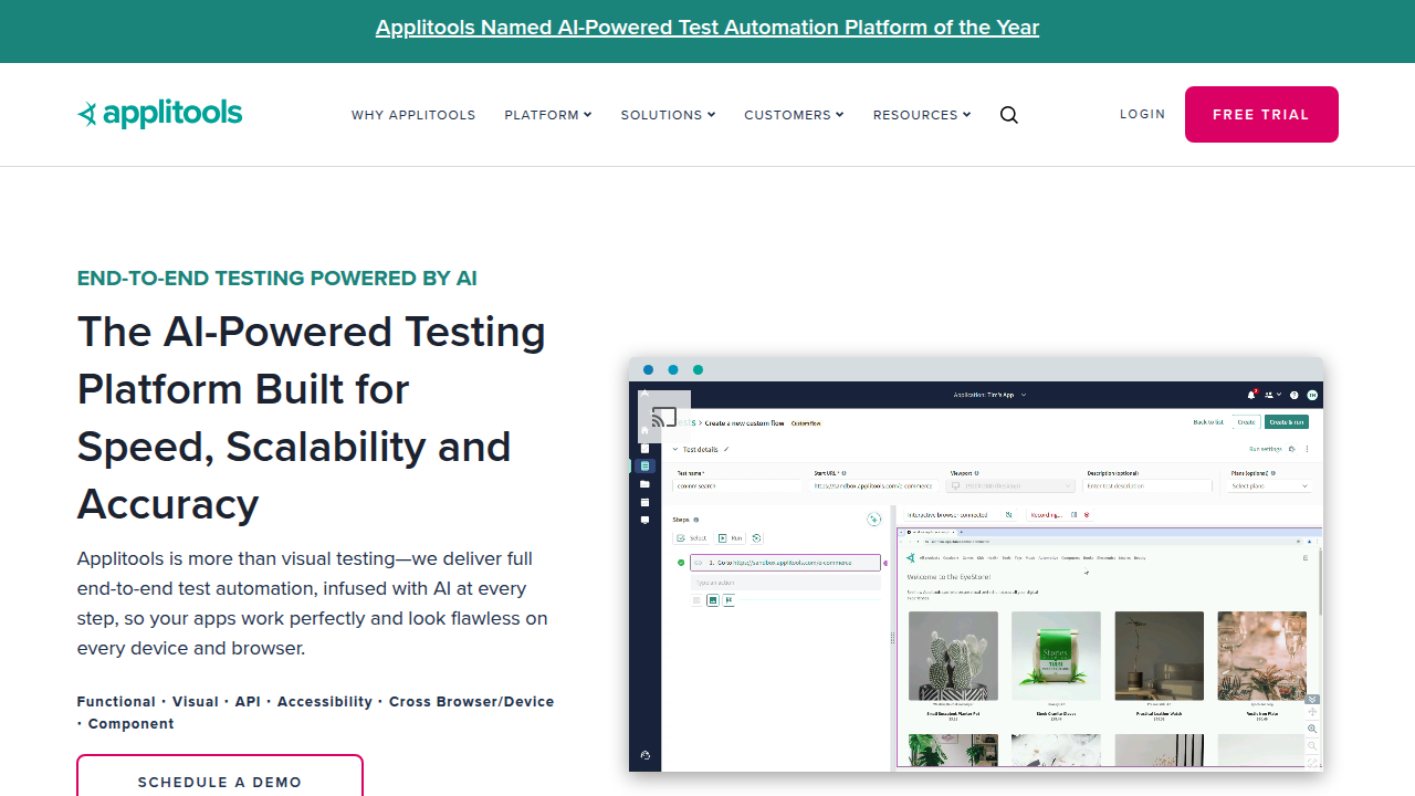 Applitools - AI-Powered End-to-End Testing