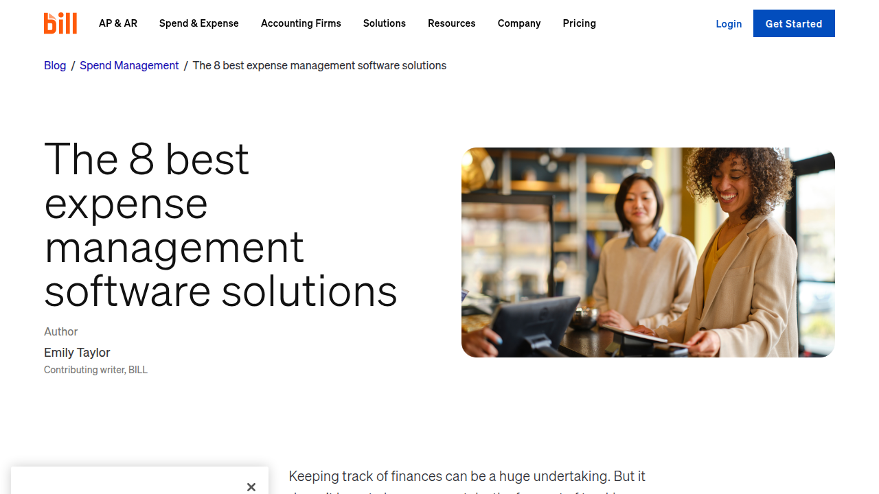 8 Best Expense Management Software (+How to Choose) - BILL