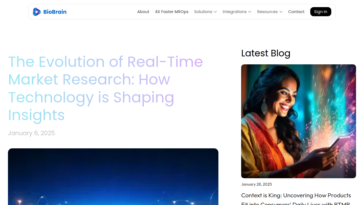 The Evolution of Real-Time Market Research: How Technology is …