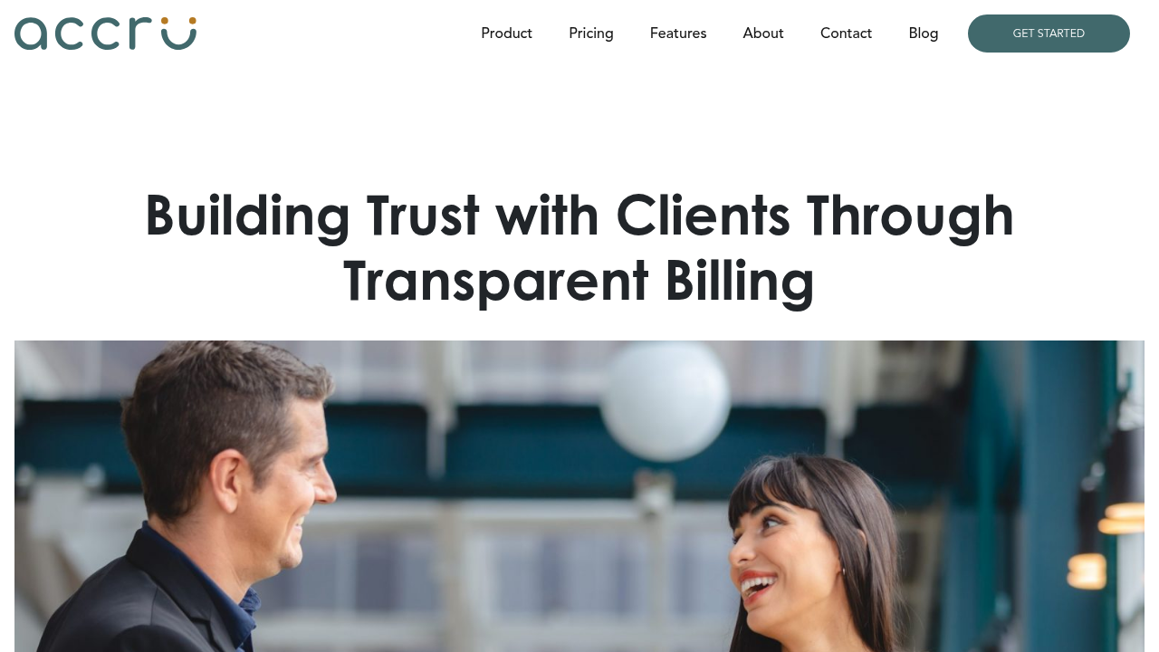 Transparent Billing and Building Trust with Clients - ACCRU