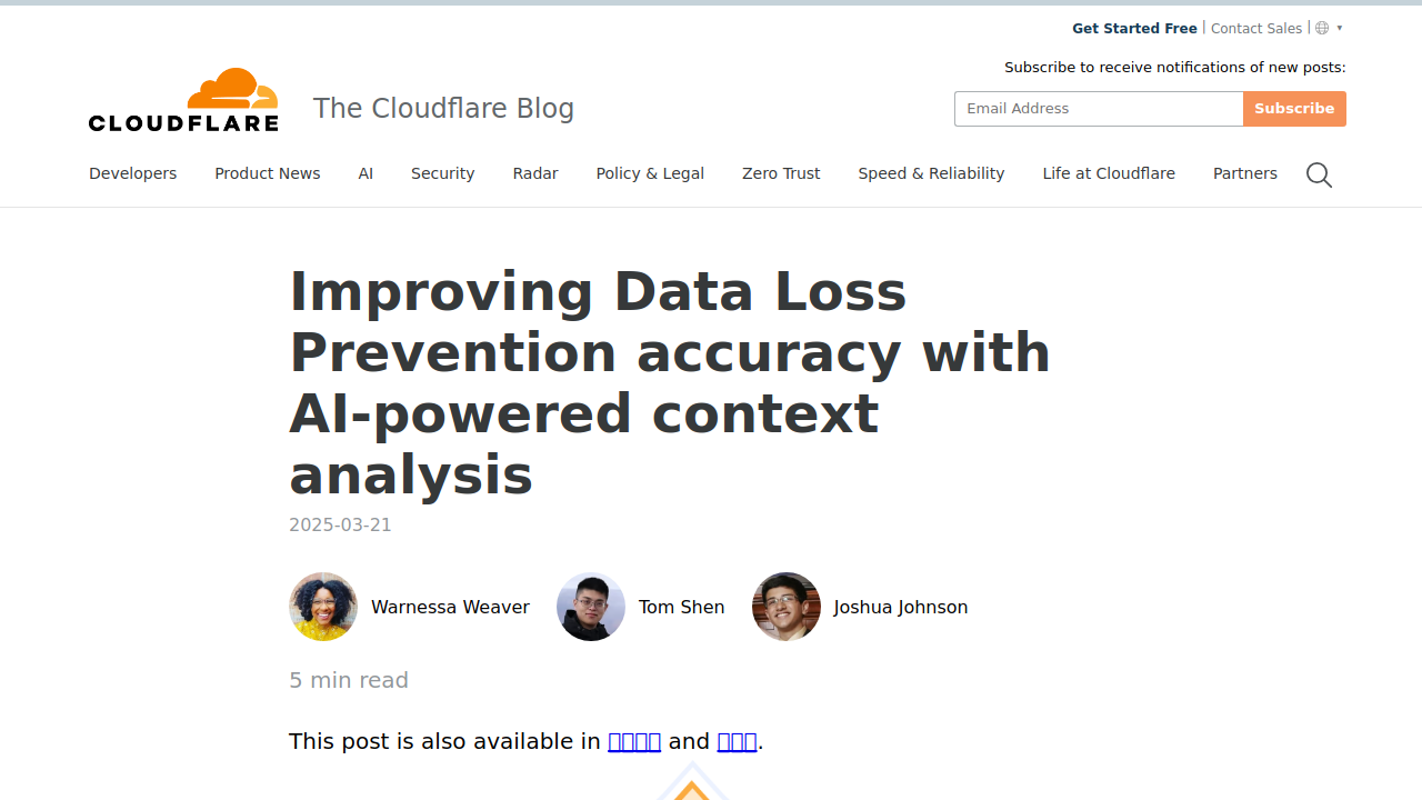 Improving Data Loss Prevention accuracy with AI-powered context …