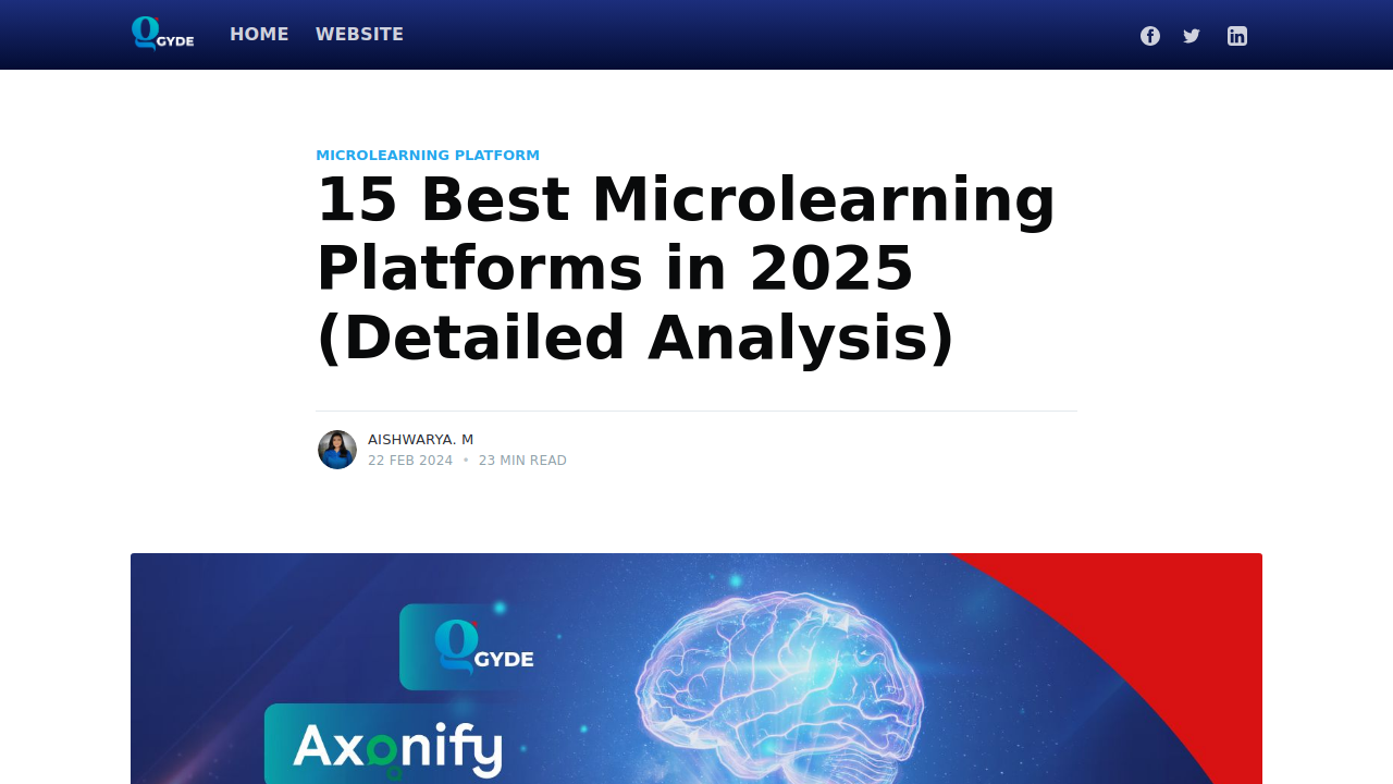 15 Best Microlearning Platforms in 2025 (Detailed Analysis)