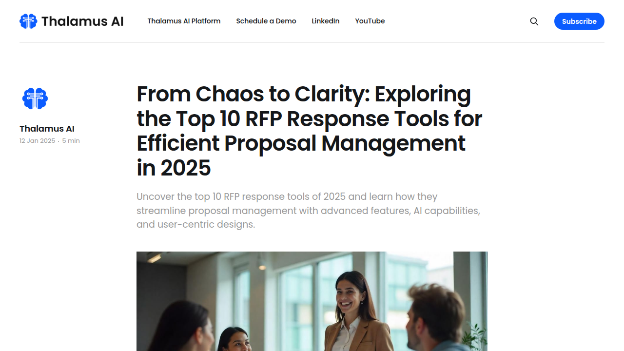 From Chaos to Clarity: Top 10 RFP Response Tools