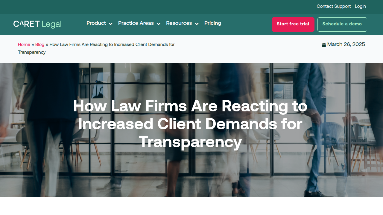 How Law Firms Are Meeting Demands for Client Transparency