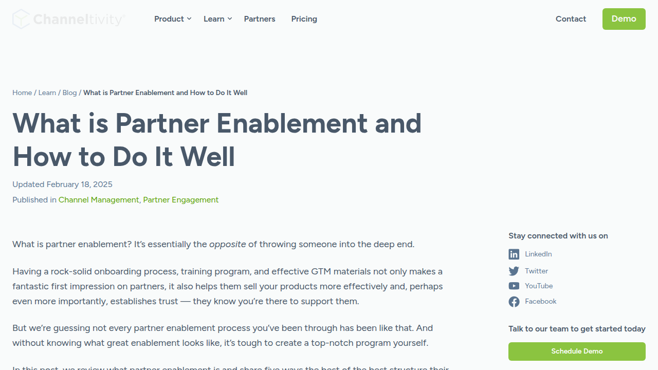 What is Partner Enablement and How to Do It Well