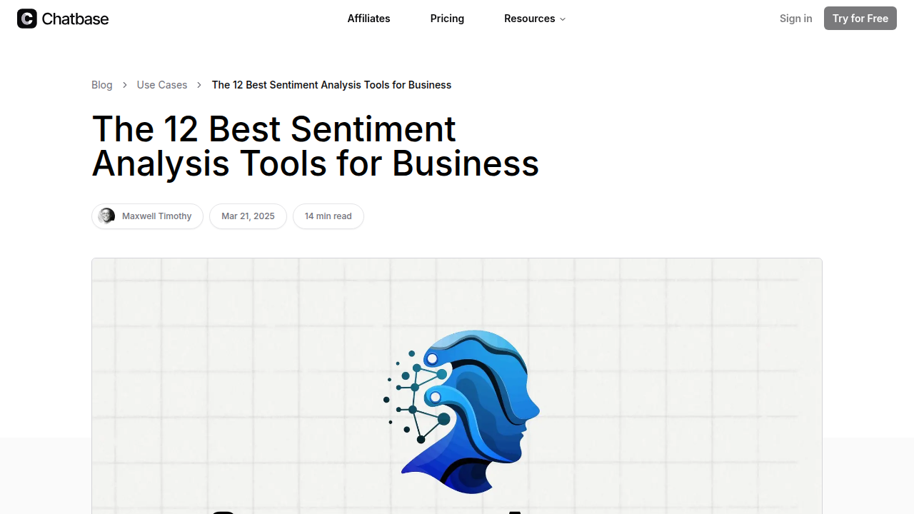 The 12 Best Sentiment Analysis Tools for Business
