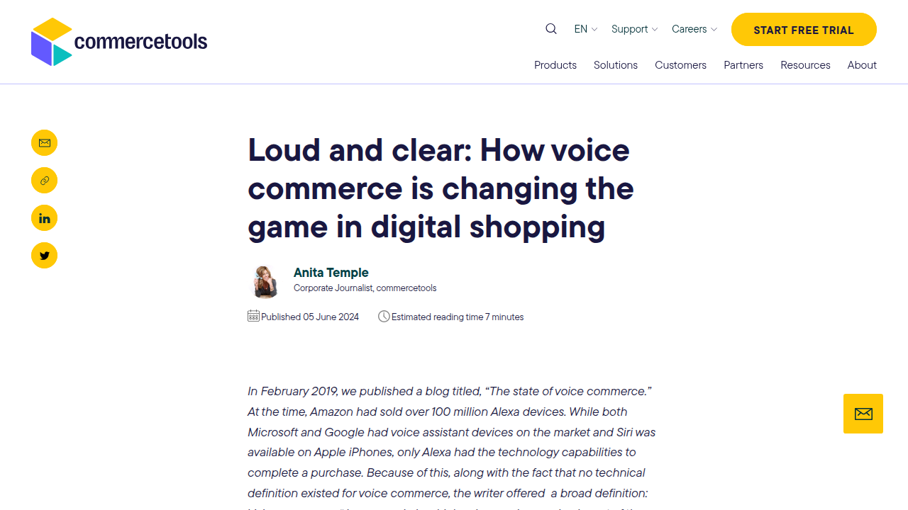 The State of Voice Commerce