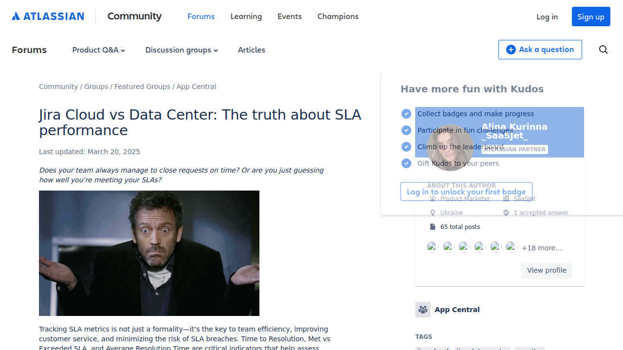 Jira Cloud vs Data Center: The truth about SLA performance