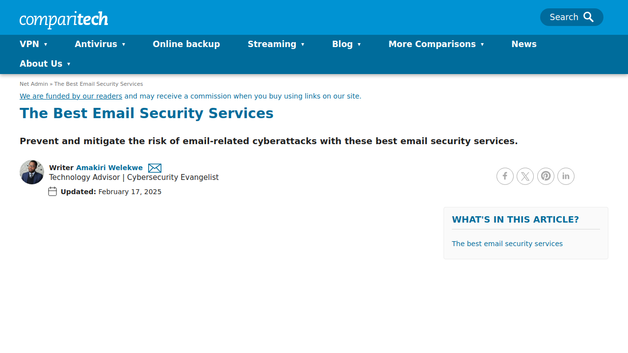 12 Best Email Security Services for 2025 (Paid