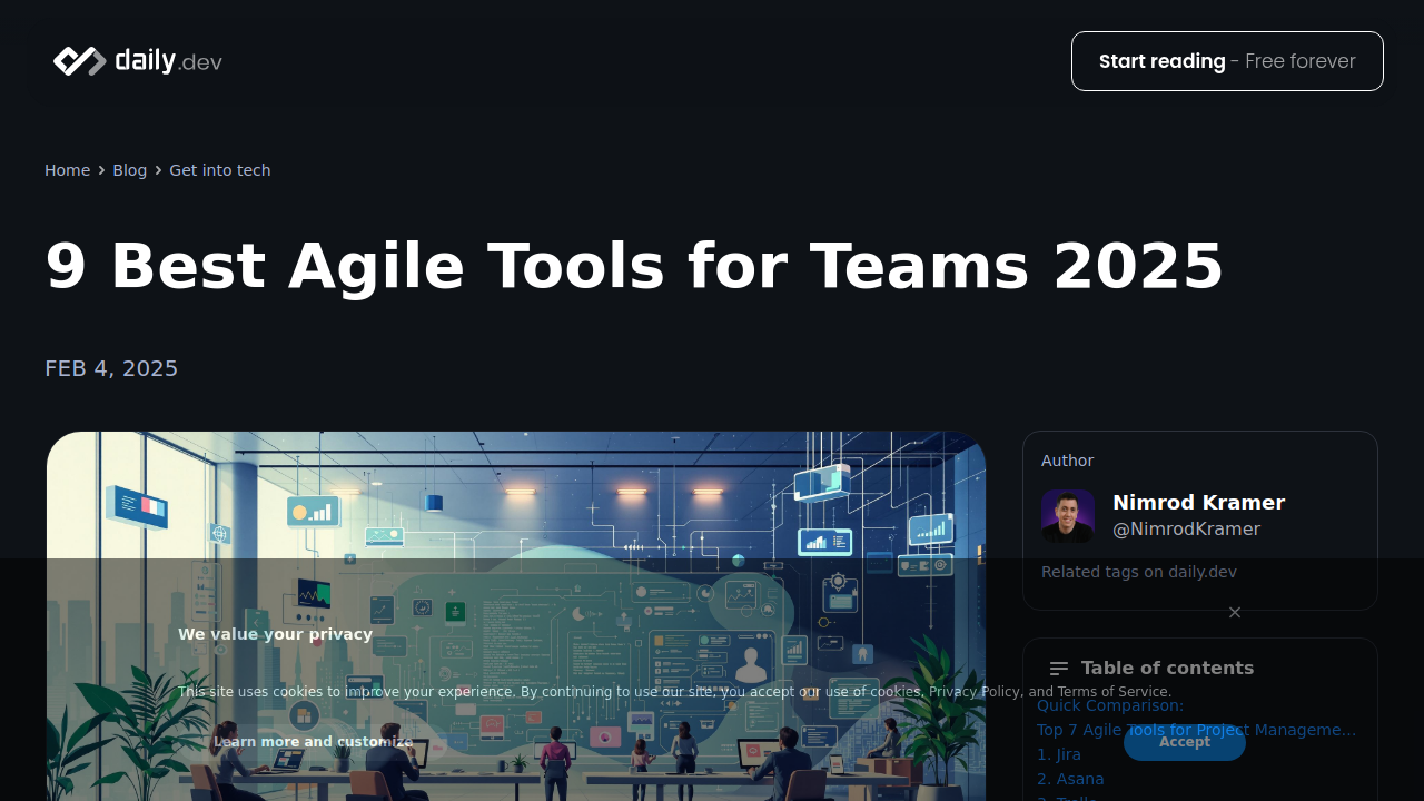 9 Best Agile Tools for Teams 2025 - daily.dev