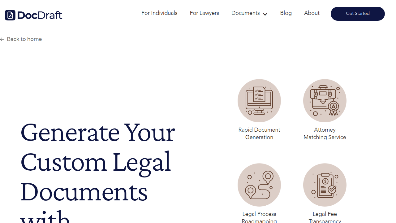Custom Legal Documents - Create & Download Legal Documents