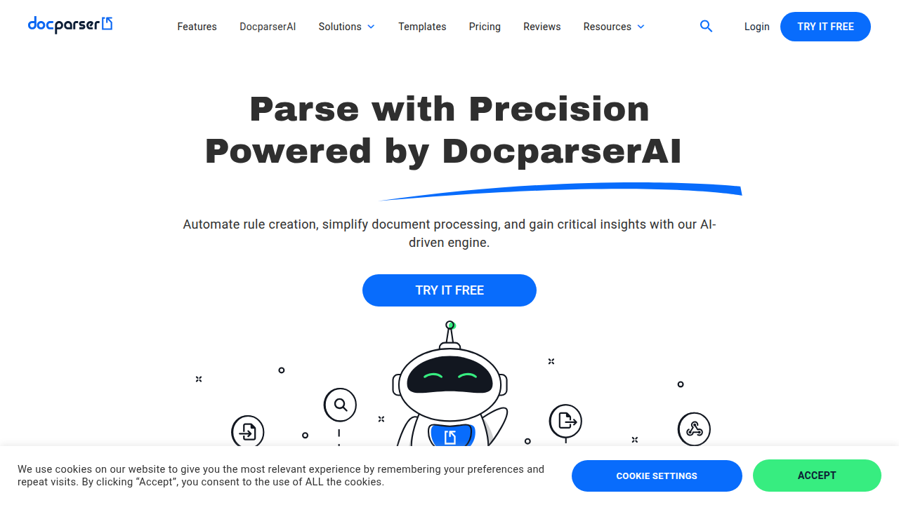 DocparserAI - AI Data Extraction - AI Document Processing