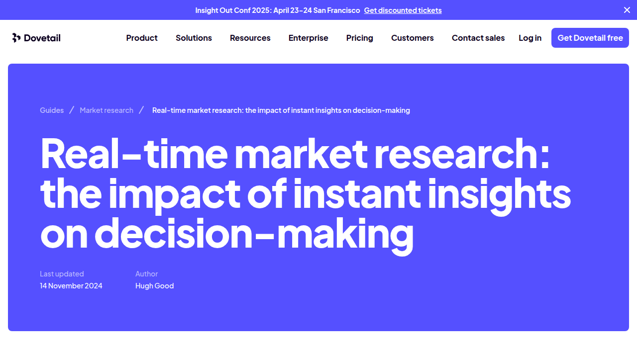 Real-Time Market Research: How Instant Insights Drive …