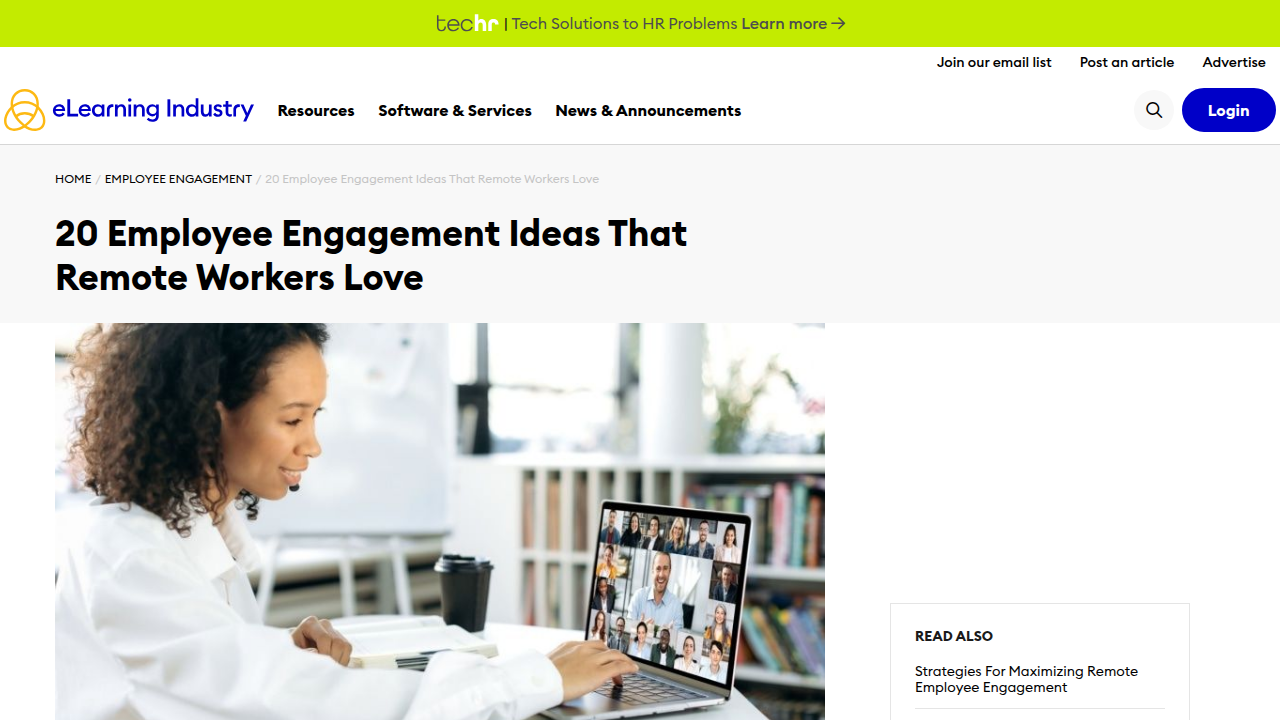 20 Employee Engagement Ideas That Remote Workers …