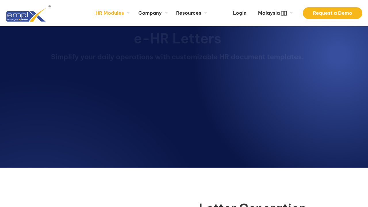 e-HR Letters - emplX