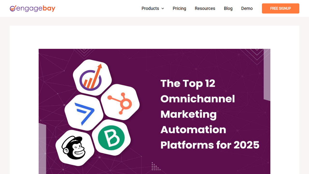 The Top 12 Omnichannel Marketing Automation …
