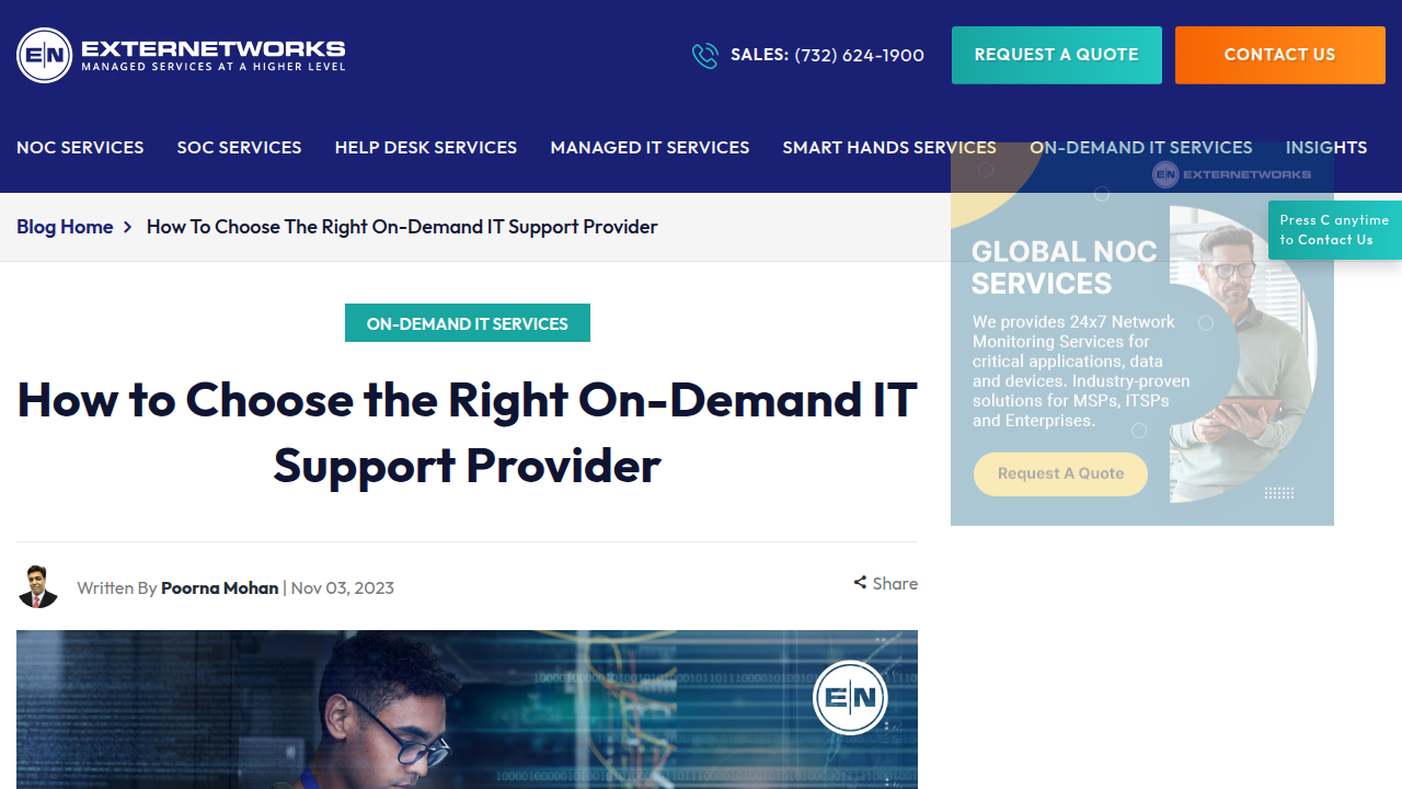 How to Choose the Right On-Demand IT Support …