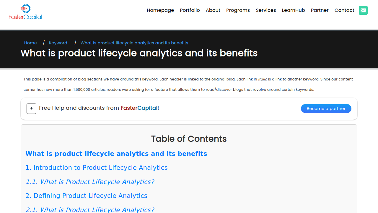 What is product lifecycle analytics and its benefits