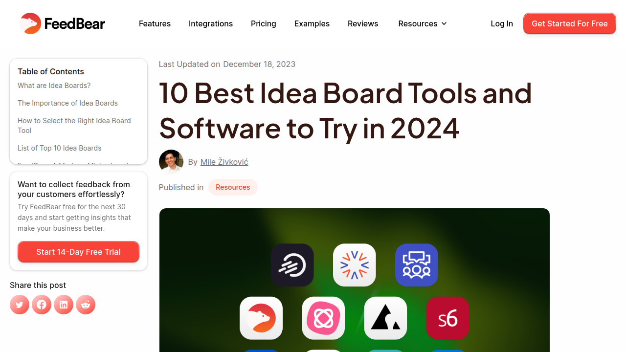10 Best Idea Board Tools and Software to Try in 2024 - FeedBear