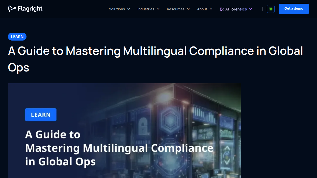 A Guide to Mastering Multilingual Compliance in Global Ops