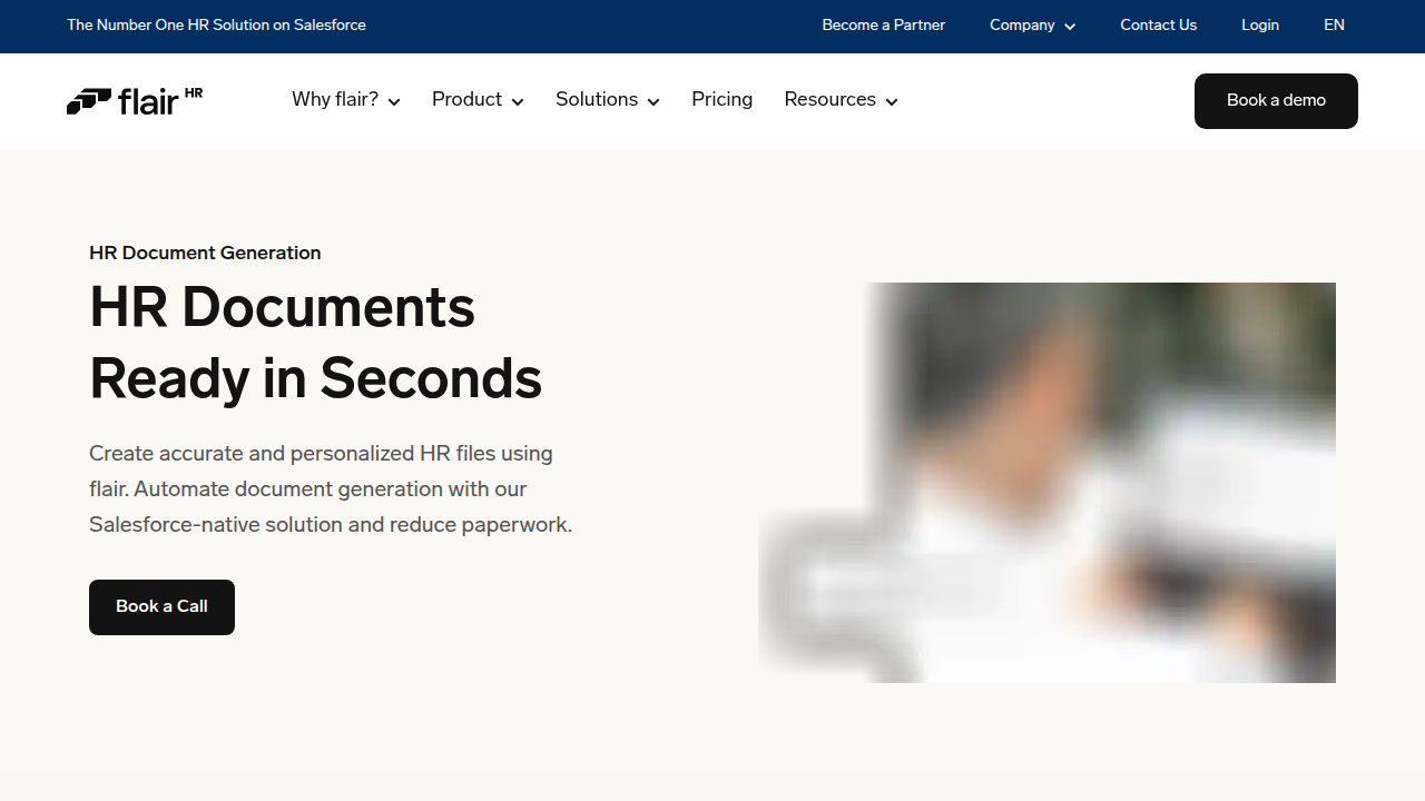 Automated HR Document Generation - flair