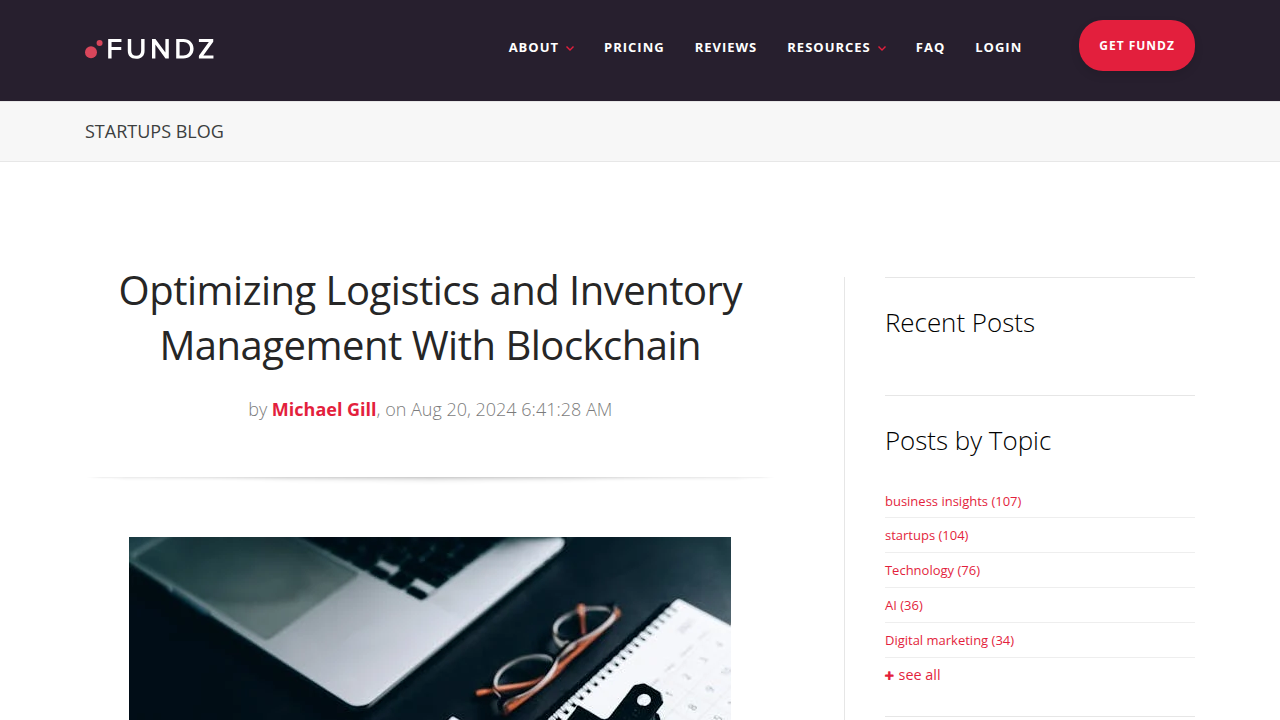 Optimizing Logistics and Inventory Management With Blockchain