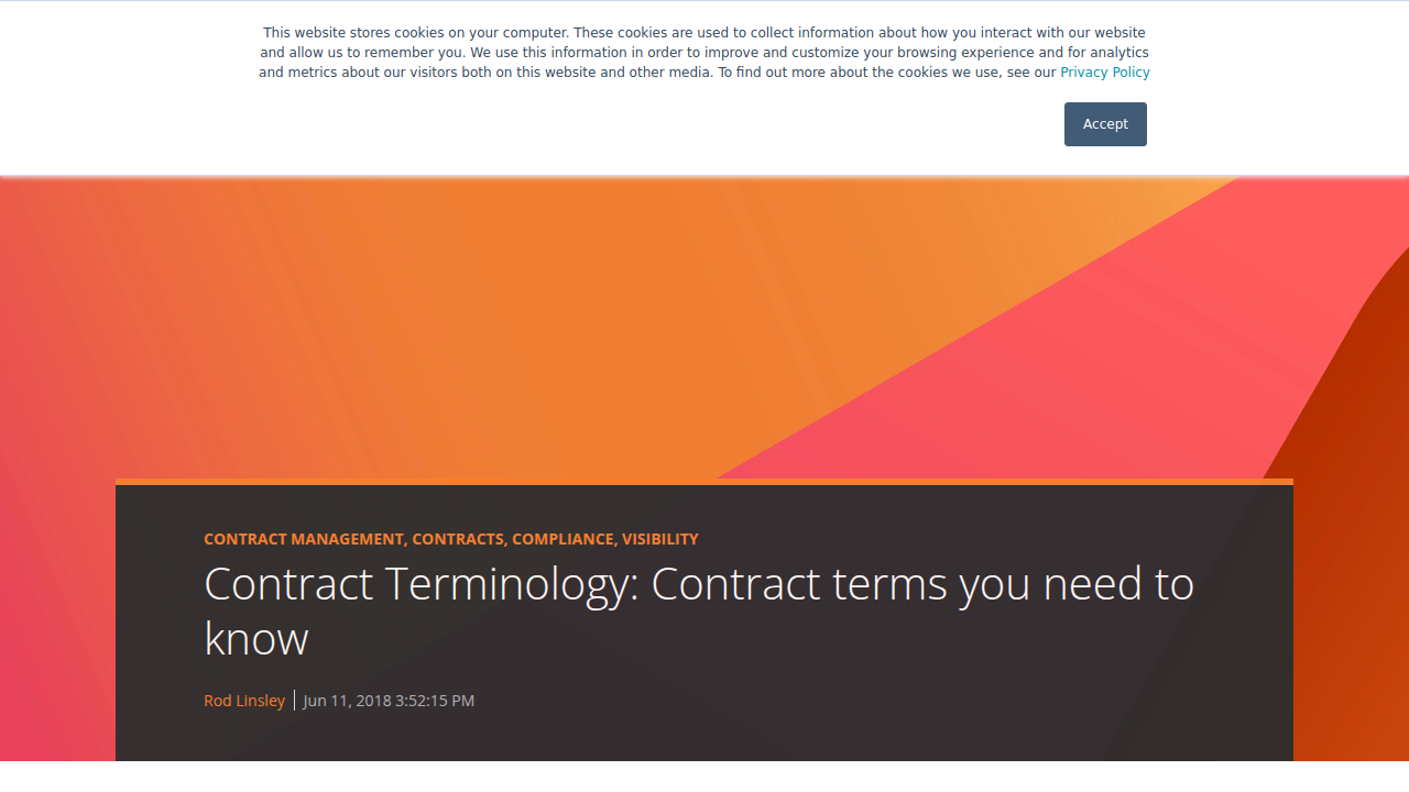 Contract Terminology: Contract terms you need to know …