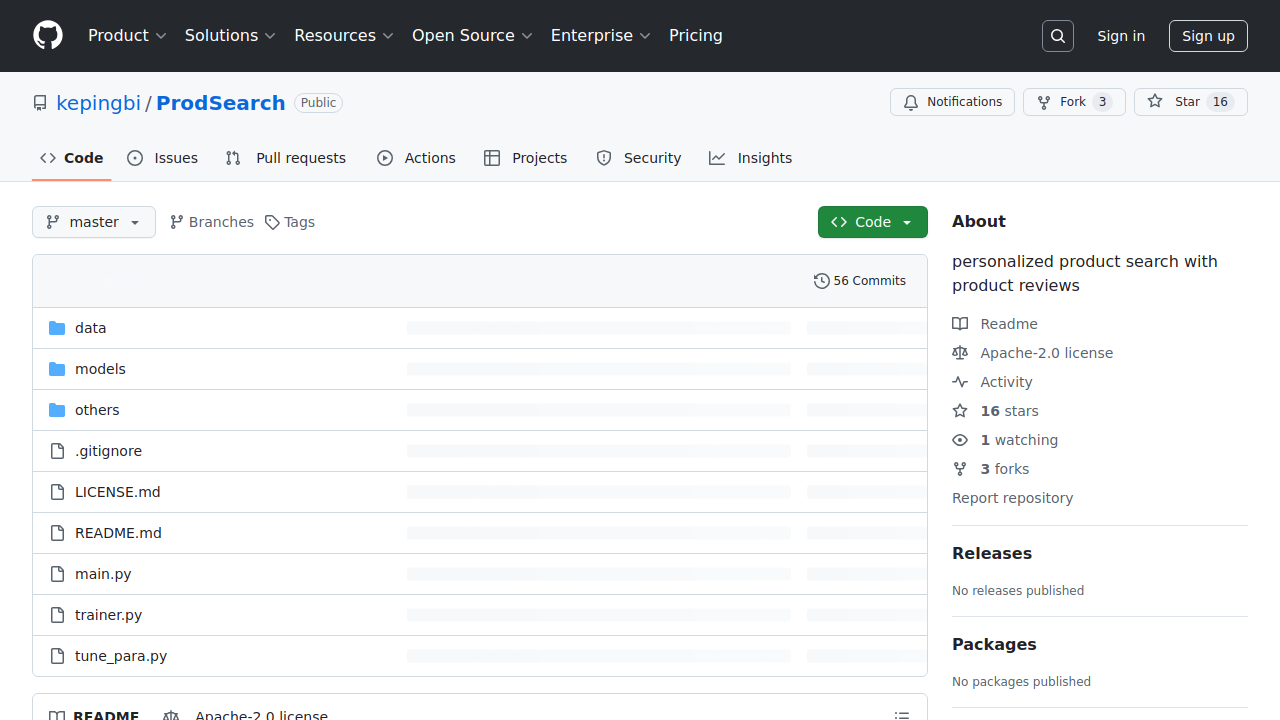 Personalized Product Search with Product Reviews - GitHub