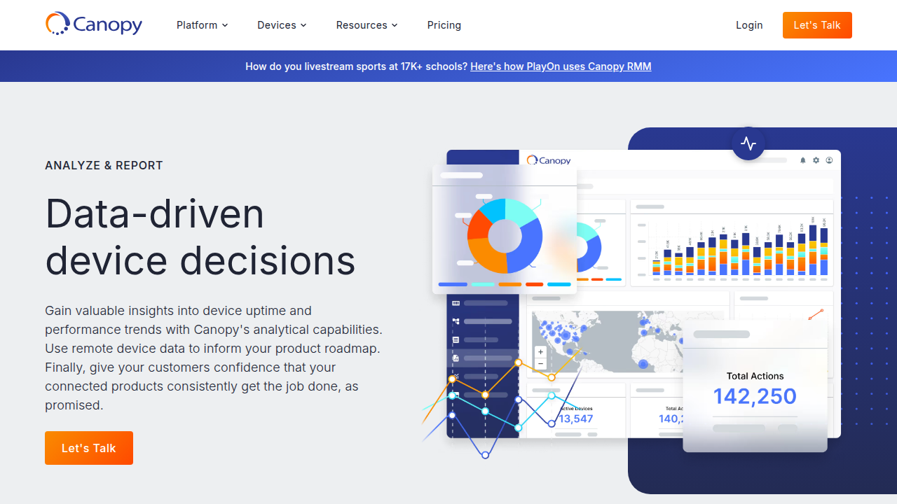 Analyze & Report on Connected Product Fleets