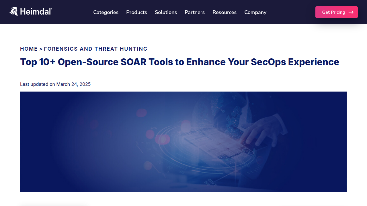10 Best Open-Source SOAR Tools - Heimdal Security