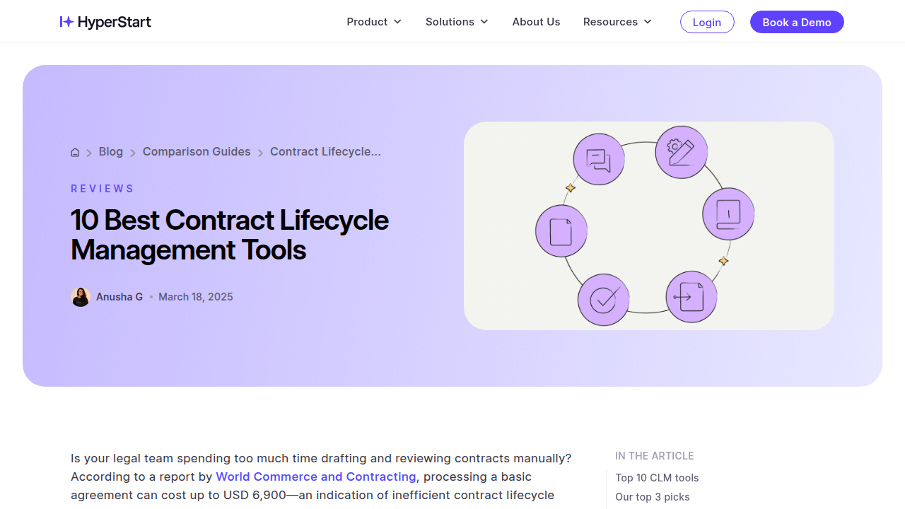 10 Best Contract Lifecycle Management (CLM) Tools in 2025