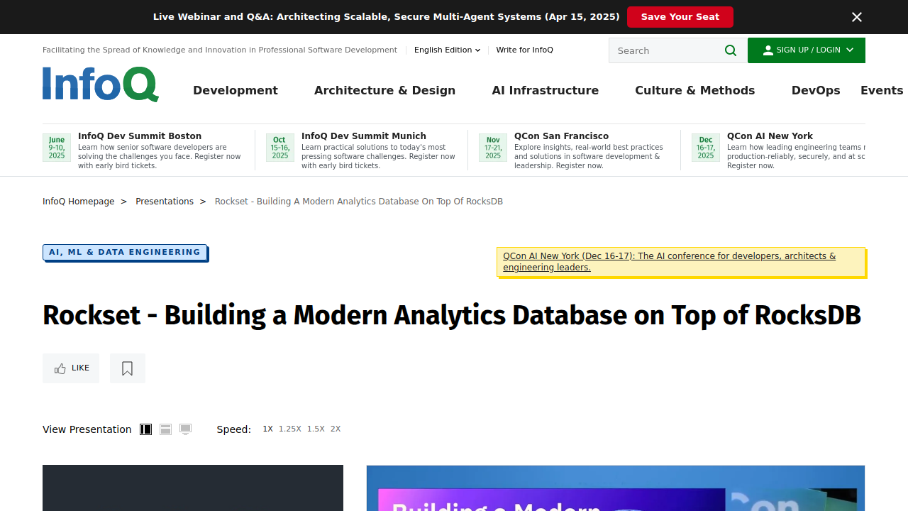 Building a Modern Analytics Database on Top of …