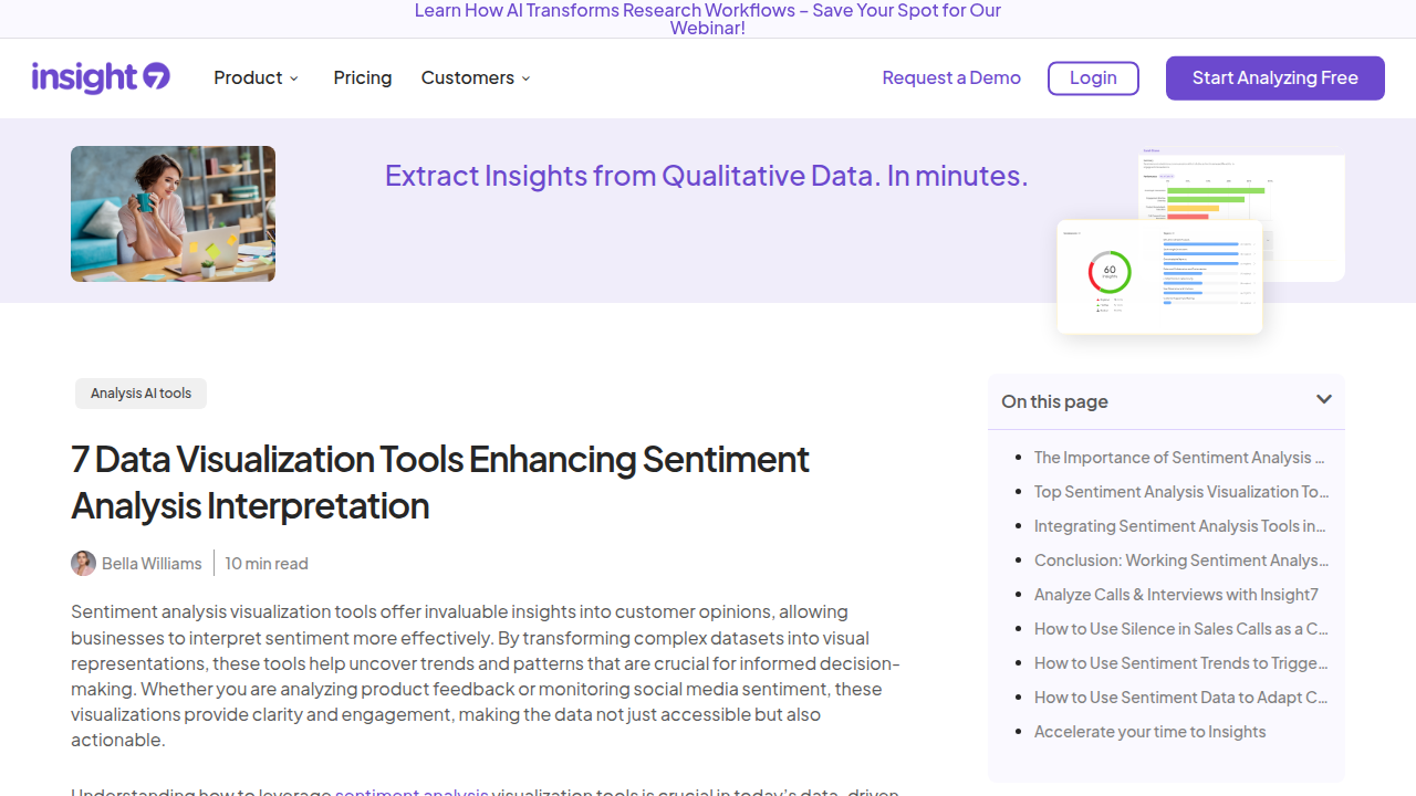 7 Data Visualization Tools Enhancing Sentiment Analysis …