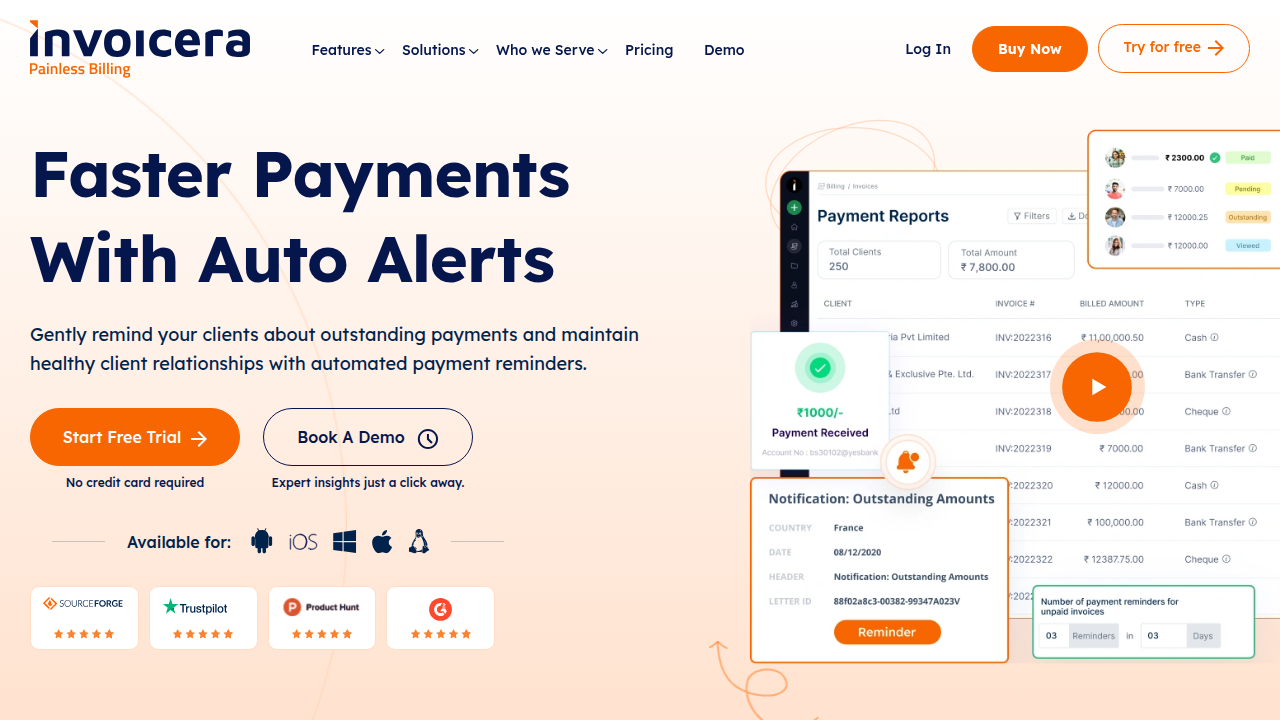 Automated Invoice Reminders | Payment Follow-Ups | Invoicera