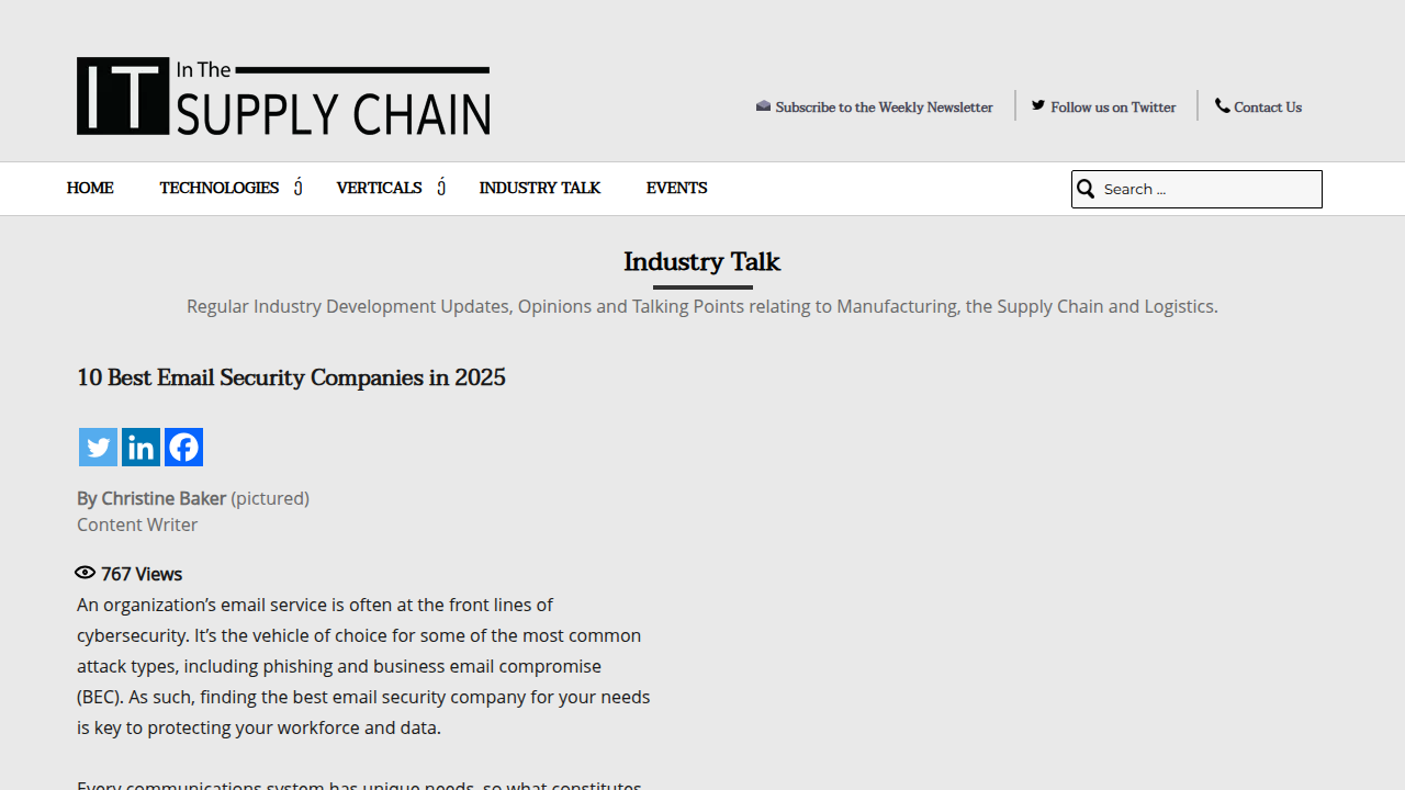 10 Best Email Security Companies in 2025 - IT Supply Chain
