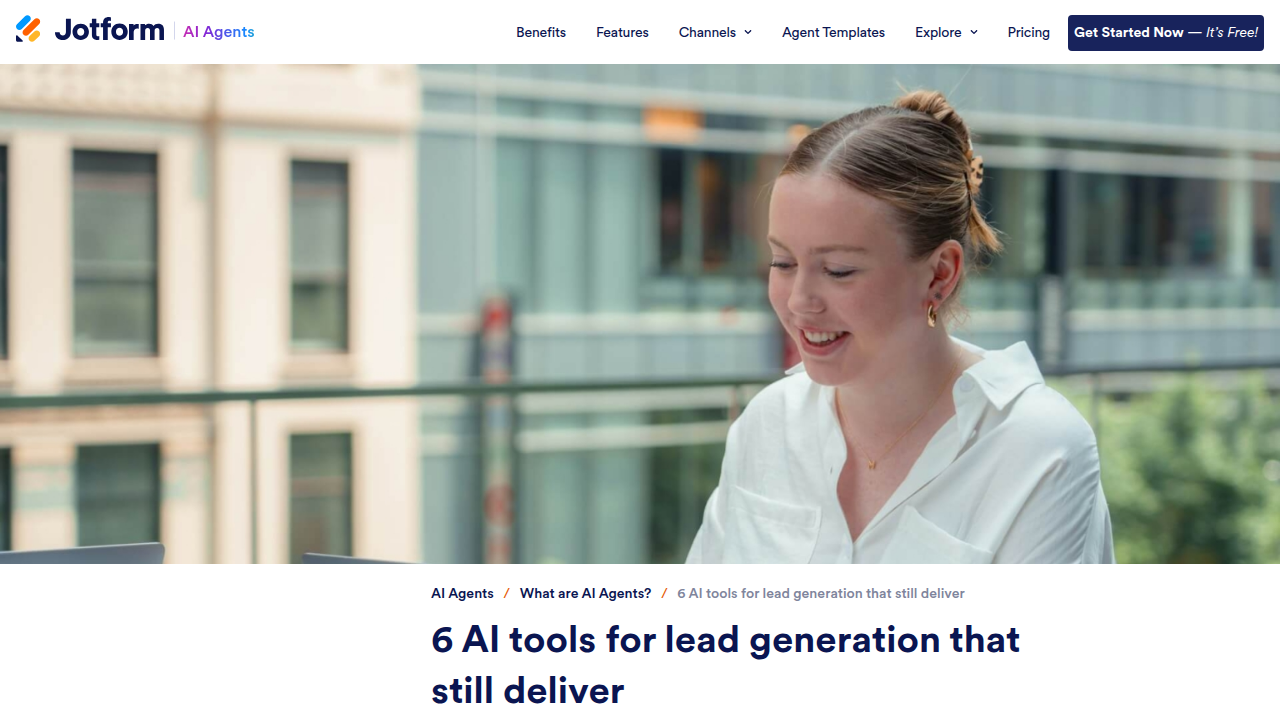 6 AI tools for lead generation that still deliver - Jotform