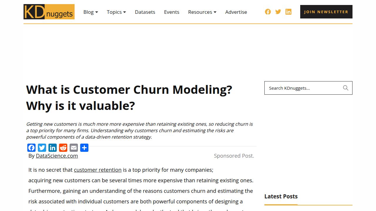 What is Customer Churn Modeling? Why is it valuable?