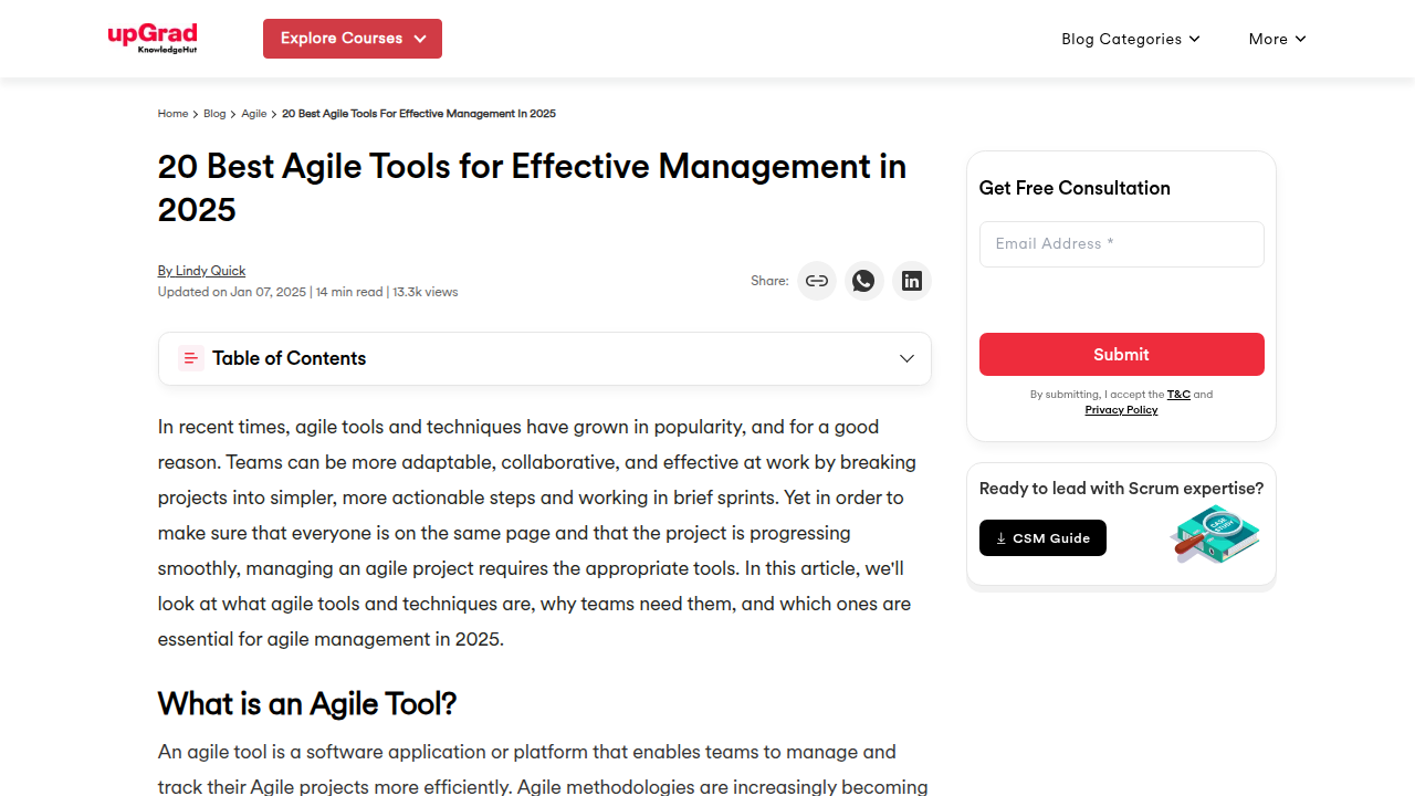 20 Best Agile Tools for Effective Management in 2025