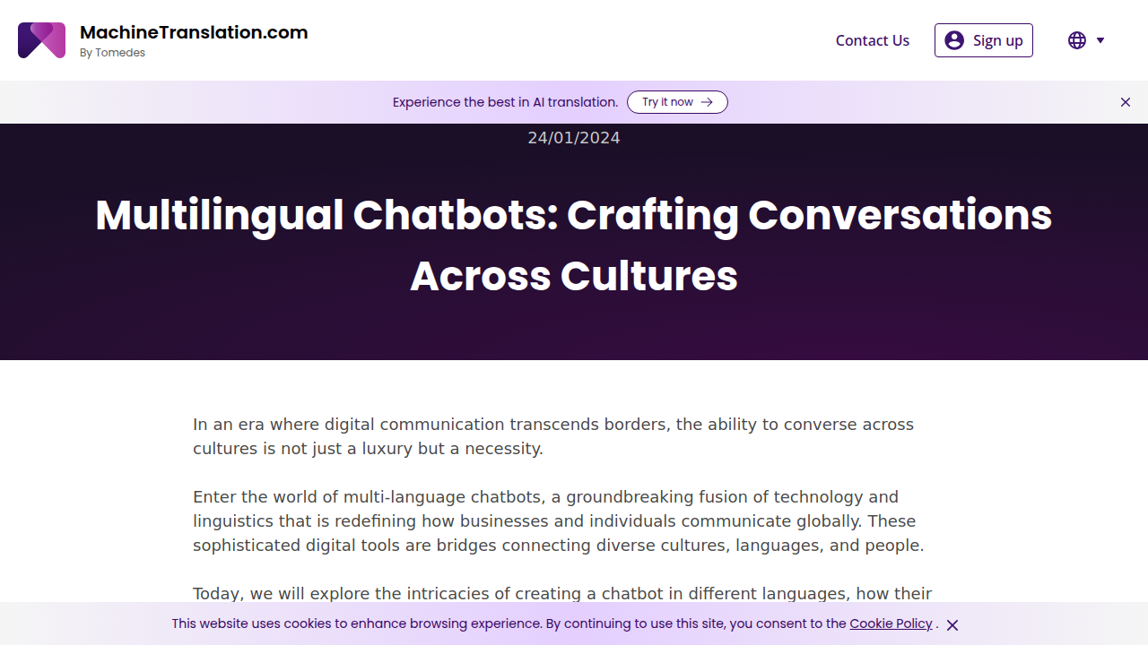 Multilingual Chatbots: Benefits, Challenges, and Creation Guide