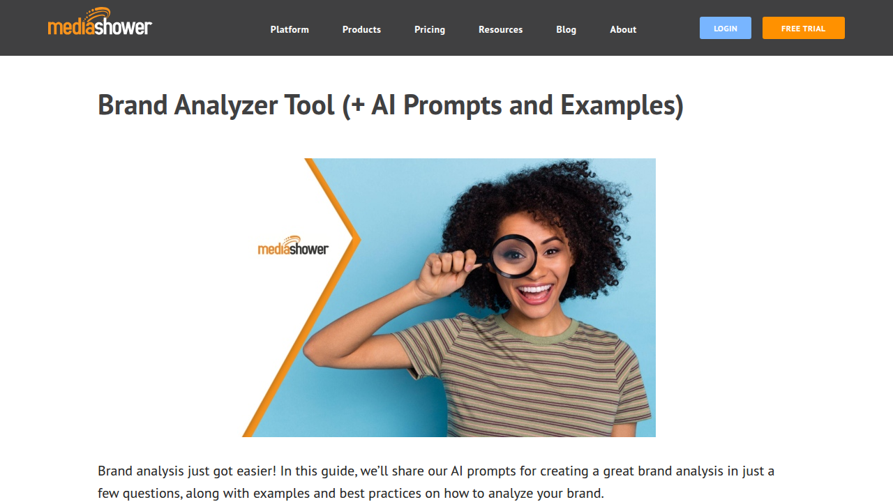 Brand Analyzer Tool (+ AI Prompts and Examples)