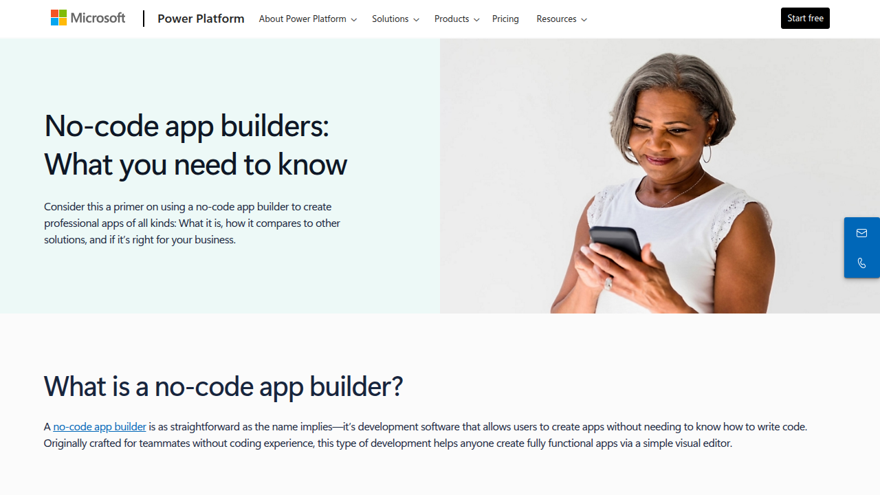 No-Code App Builder | Microsoft Power Apps